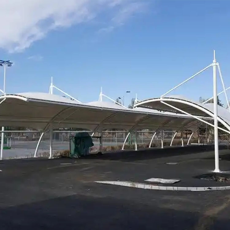 泰安膜结构电动车棚