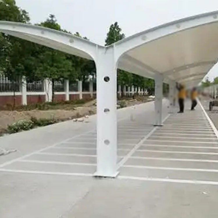 泰安膜结构电动车棚