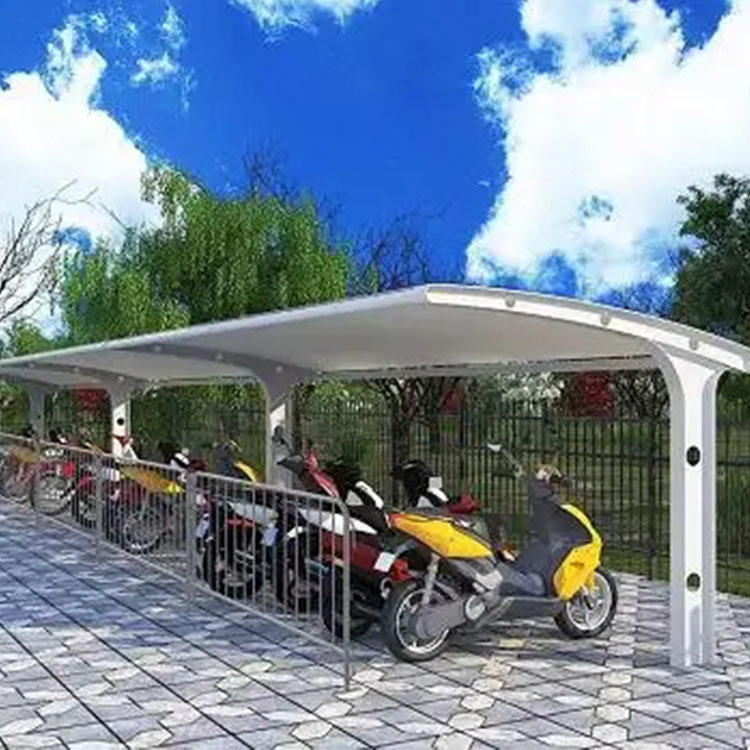 泰安膜结构电动车棚