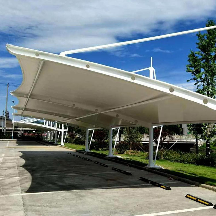 泰安膜结构汽车棚