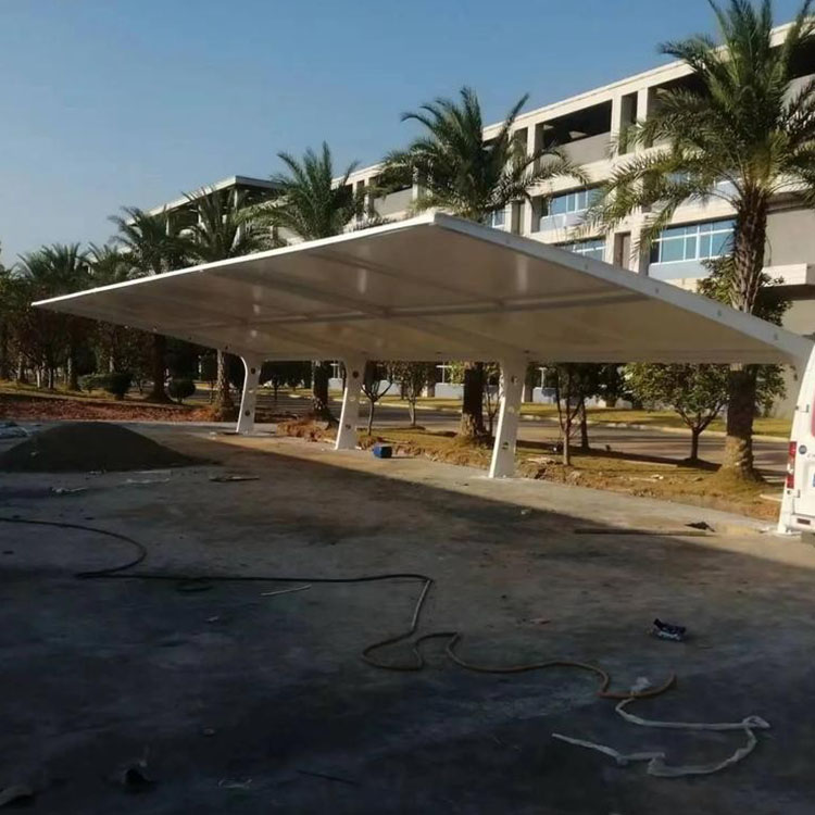 泰安膜结构汽车棚