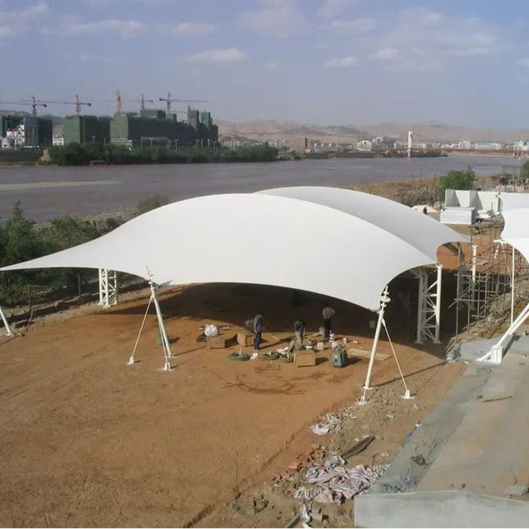 泰安膜结构汽车棚